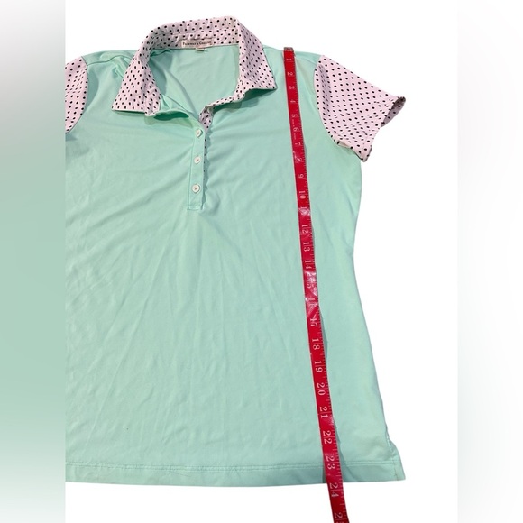 Fairway & Greene Green Fitted Short Sleeve Polo - Picture 4 of 7